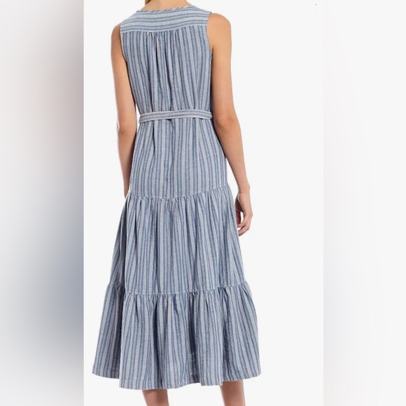 NWT Chelsea & Violet sleeveless tiered dress - Picture 2 of 9